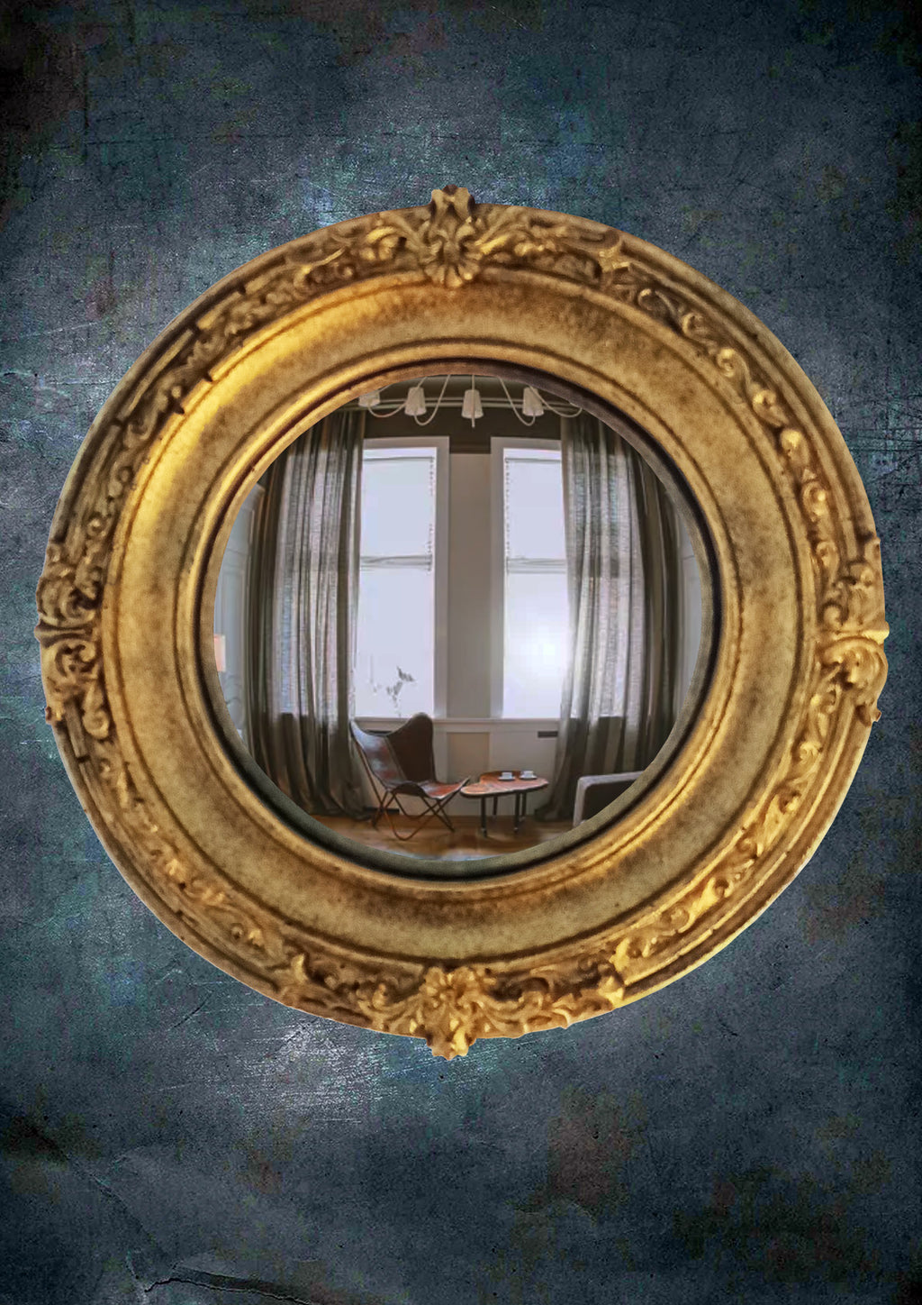 Witch's Eye Convex Mirror – Bronze