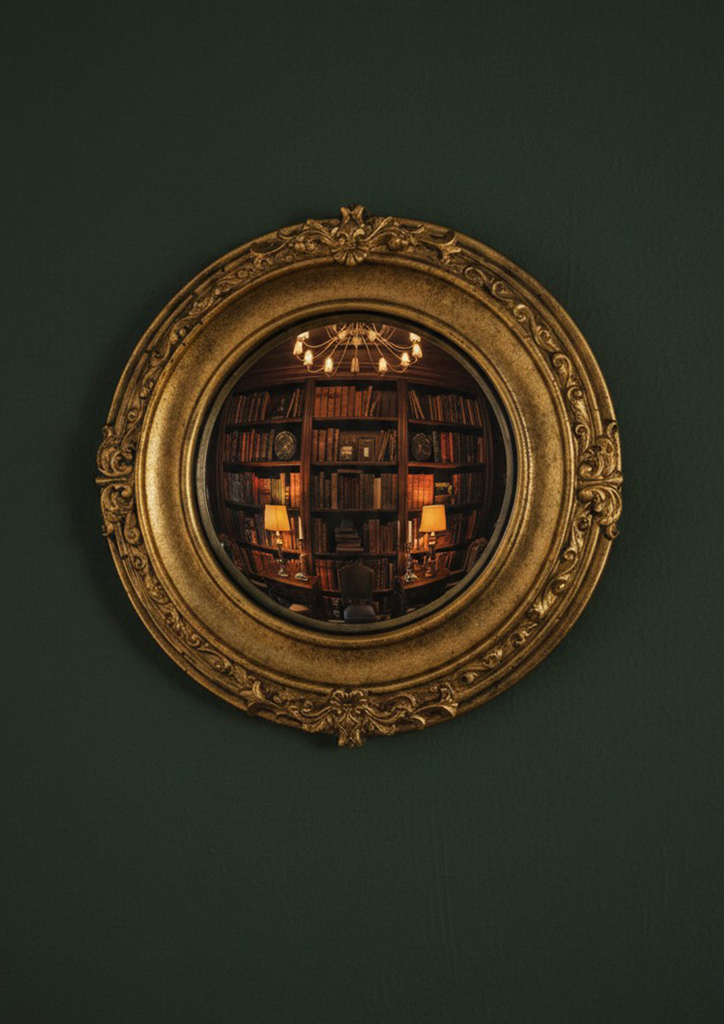 Witch's Eye Convex Mirror – Bronze