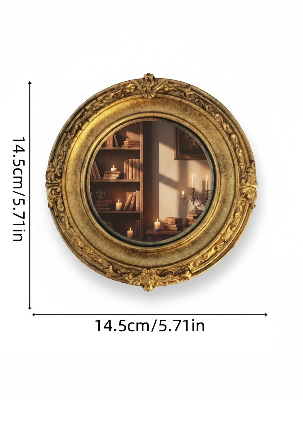 Witch's Eye Convex Mirror – Bronze