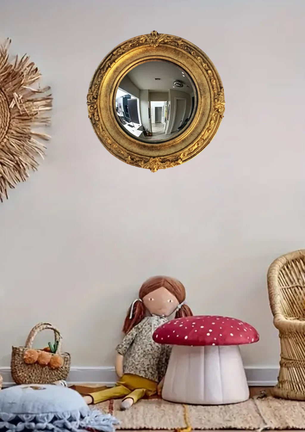 Witch's Eye Convex Mirror – Bronze
