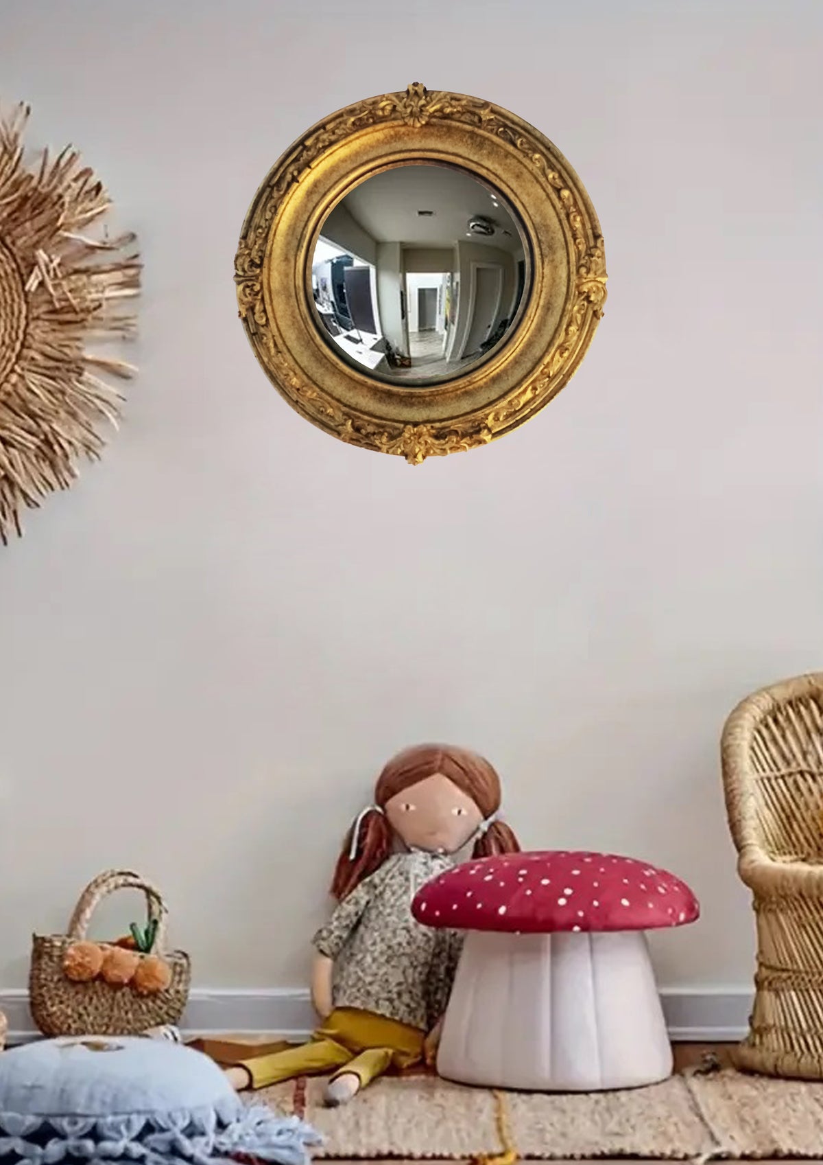 Witch's Eye Convex Mirror – Bronze