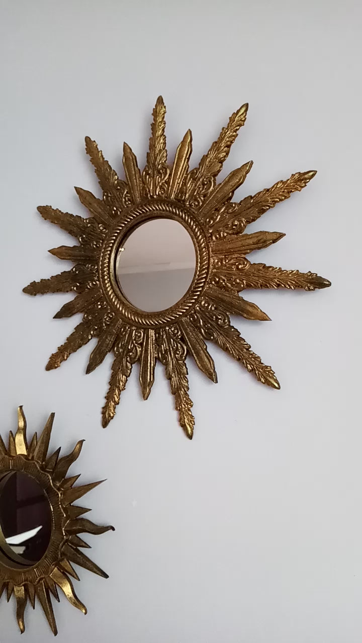 Sunburst Mirror – Antique Bronze